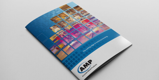 AMP capibilities brochure cover