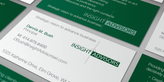 Insight Advisors Business Cards