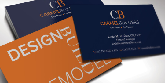 Carmel Builders Business Cards