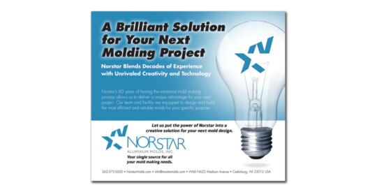 Ad for Norstar, by Casper Creative Group.