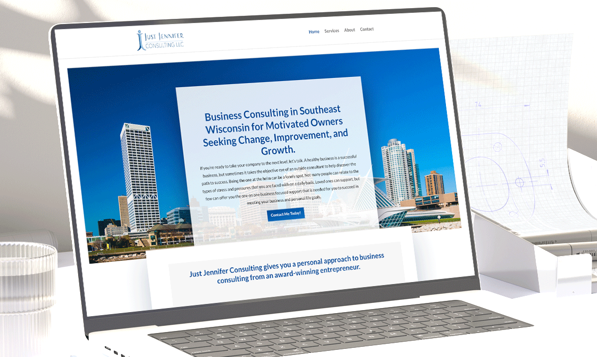 Just Jennifer Consulting website